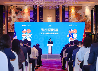 2025年5月13日，朗浩集團(tuán)受邀參加智利-中國企業(yè)家峰會(huì)，就智利-中國貿(mào)易領(lǐng)域發(fā)展展開對話